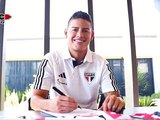 São Paulo anuncia a contratação do meia James Rodríguez