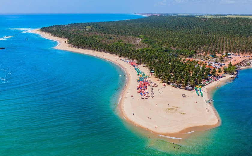 Estudo do IMA aponta que Praia do Gunga deve encolher 63 metros