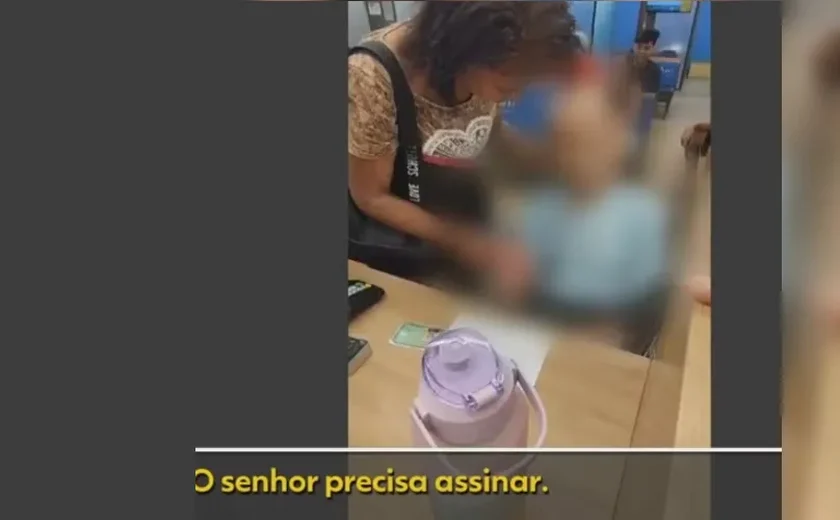 Mulher leva tio morto para sacar empréstimo de R$ 17 mil em agência