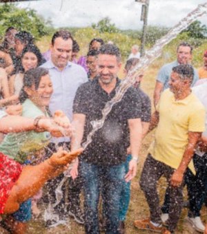 Paulo Dantas leva água a assentamento de reforma agrária nos 74 anos de Major Izidoro