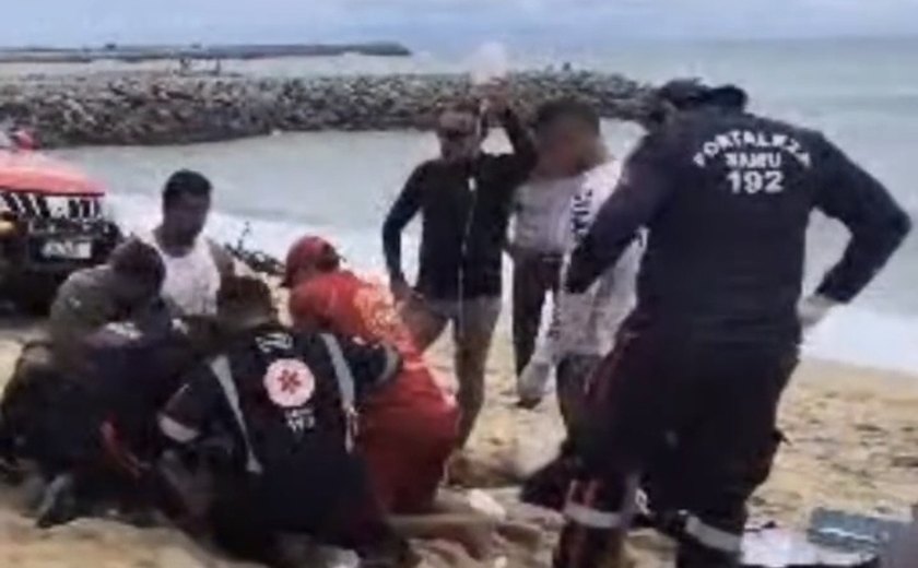 Turista argentino morre afogado na Praia de Iracema, em Fortaleza