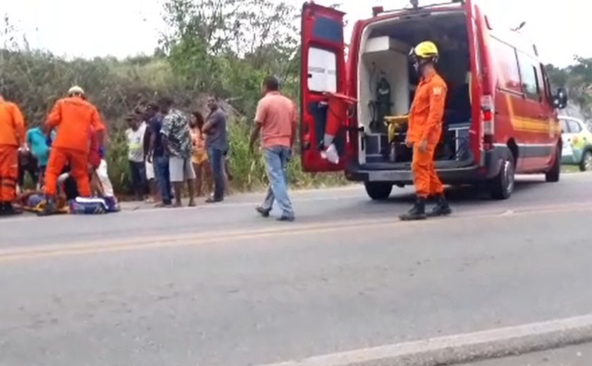 Homem é atropelado por trator após cair de bicicleta em Branquinha