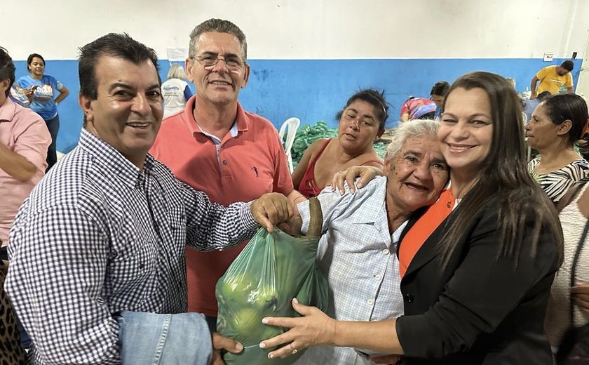 8 toneladas de Bananas, Laranjas, Macaxeira e Milho são entregues pela Prefeitura de Ibateguara