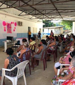 Assistência Social de Branquinha promove palestra em alusão ao Outubro Rosa