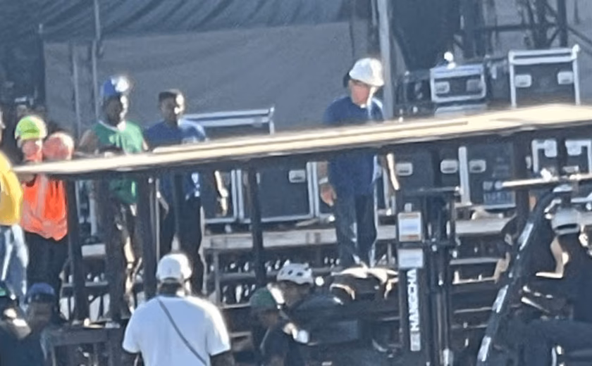 Trabalhador morre após acidente durante montagem de palco de Shakira no Rio