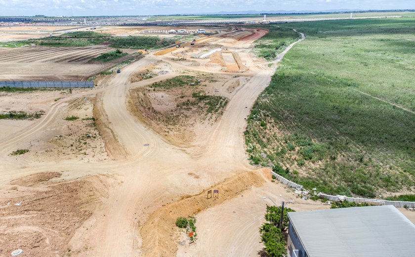 Maceió Tem Pressa: obras avançam na Avenida Alice Carolina na Cidade Universitária