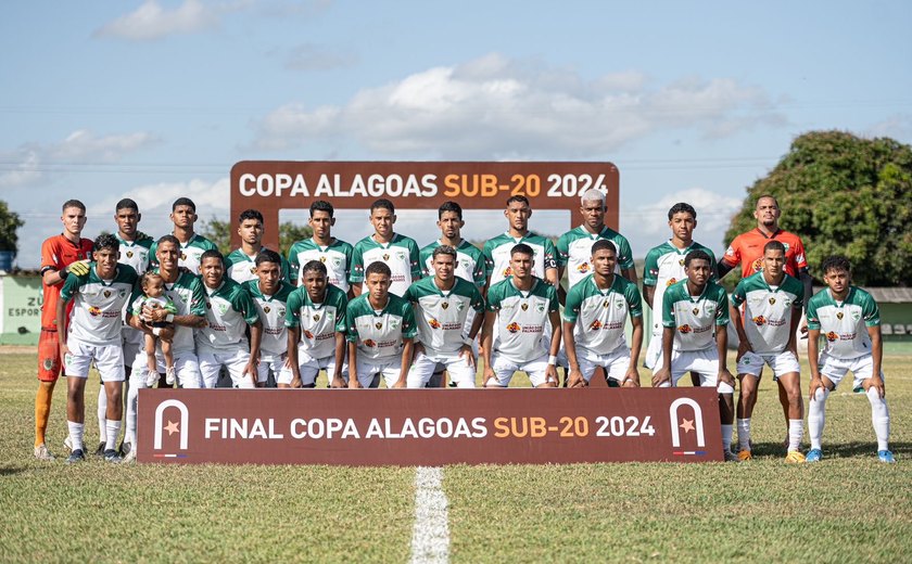 Zumbi é campeão da Copa Alagoas pela categoria sub-20