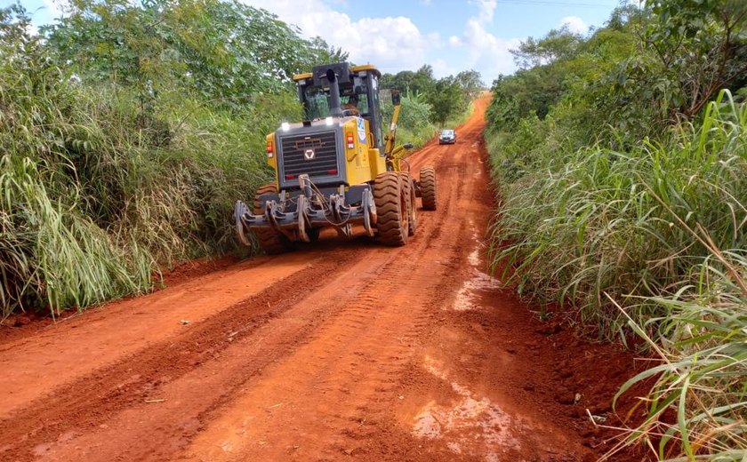 Programa Estrada Boa continua a recuperar estradas da zona rural de Palmeira