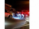 Acidente com motocicleta deixa um morto e um ferido na Avenida Menino Marcelo