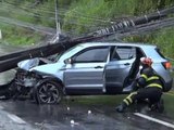 Acidente na Avenida Leste-Oeste deixa trânsito lento em Maceió