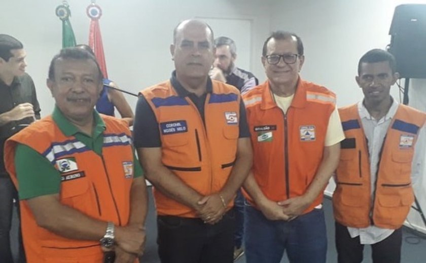 Em Ibateguara, o Coordenador Municipal de Defesa Civil, participou do 1° Workshop de Planejamento de Projeção para o Período Chuvoso 2023 em Alagoas