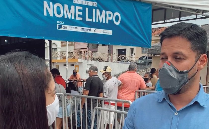 Feirão do Nome Limpo chega à União dos Palmares para ajudar população endividada