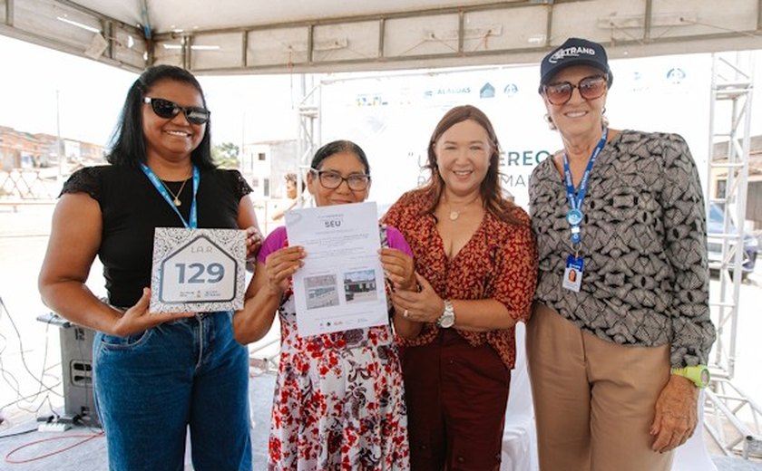 Programa “Um Endereço para Chamar de Seu” traz dignidade a moradores de Murici