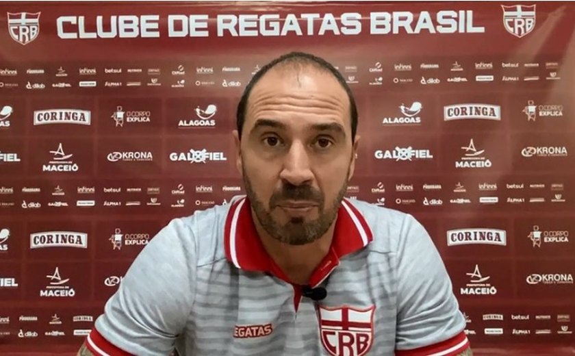 Allan Aal diz que faltou 'ímpeto de finalizar', do CRB, contra o Fortaleza