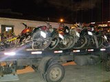 Dezenas de motos roubadas são apreendidas pela polícia na parte alta de Maceió