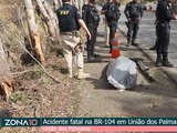 Grave acidente deixa duas vítimas fatais em União dos Palmares