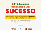 Projeto Pró-Emprego é um sucesso em União e inscrições para cursos são preenchidas em menos de 3 dias