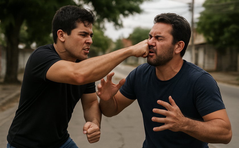 Briga na Praça Bom Jesus termina com homem morto em Matriz de Camaragibe