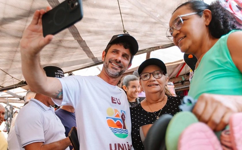 Prefeito Júnior Menezes participa de mais uma edição do Toca pra Feira neste sábado em União dos Palmares