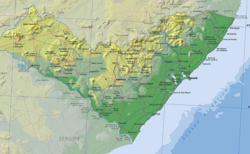 Inmet alerta para chuvas e ventos fortes em 47 municípios de Alagoas