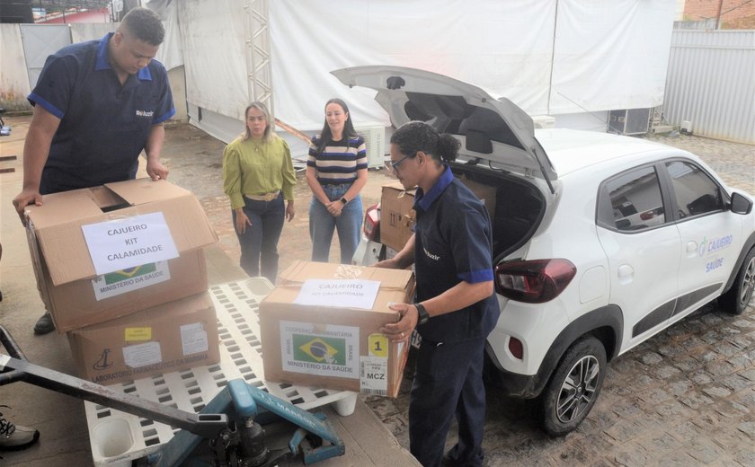 Governo de Alagoas inicia distribuição dos kits calamidade para municípios afetados pelas fortes chuvas