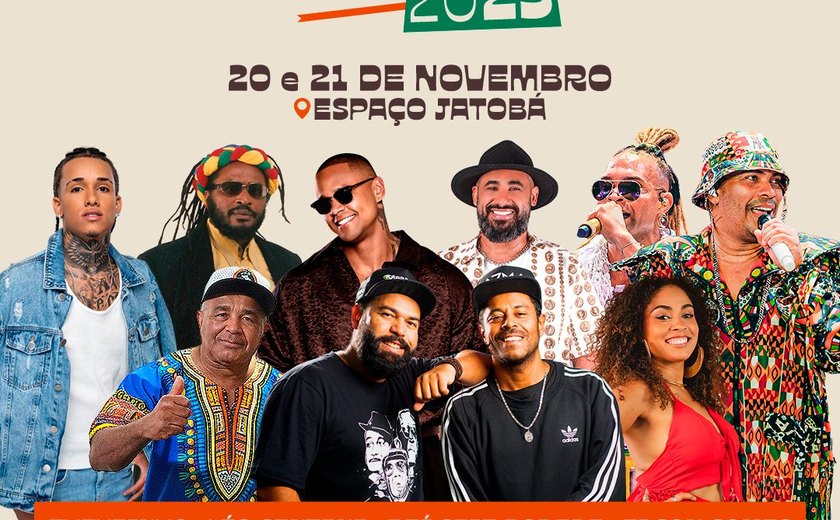 Conheça os horários dos shows do Festival Negritude em União dos Palmares
