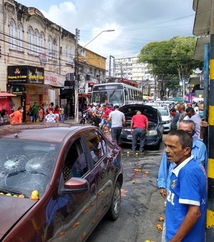 Uber agredido no Centro volta ao HGE após ser liberado, passa por cirurgia e é intubado