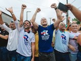 Júnior Menezes reforça liderança política e reúne multidão para recepcionar Renan Filho em União dos Palmares