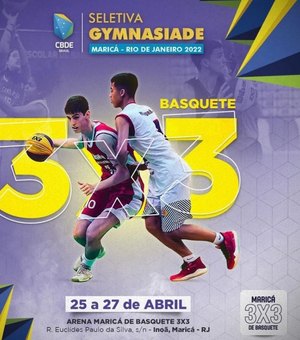 Delegação alagoana de basquete 3x3 embarca neste domingo para seletiva nacional dos Jogos Escolares Mundiais 2022