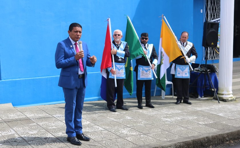 Prefeito Júlio Cezar comemora Dia da Independência com ato solene junto à comunidade Maçônica