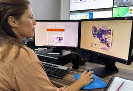 Semarh alerta para elevação de rios no norte de Alagoas após chuvas intensas