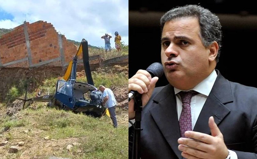 Helicóptero que levava deputado federal e candidato a deputado estadual cai na Bahia