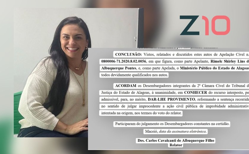 EXLUSIVO! É FAKE NEWS condenação judicial e nomeação para a secretaria de Saúde da cunhada do prefeito de União dos Palmares