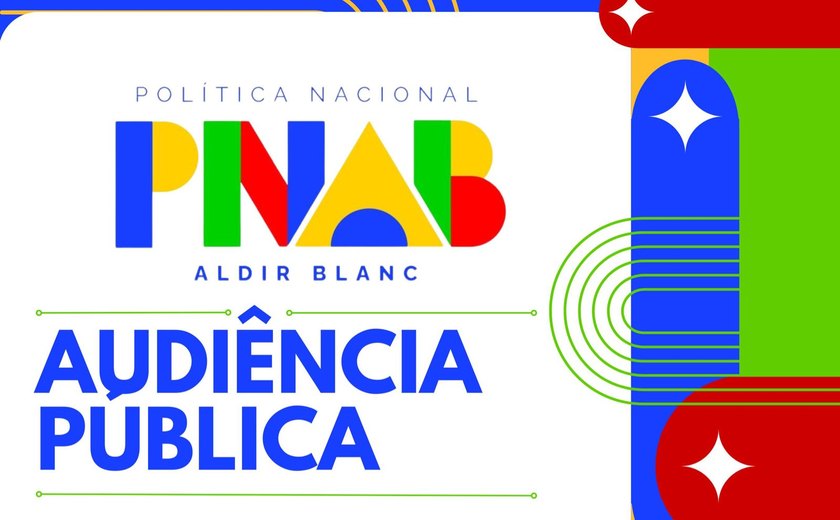 Audiência pública da Política Nacional Aldir Blanc deve acontecer na próxima quinta em União