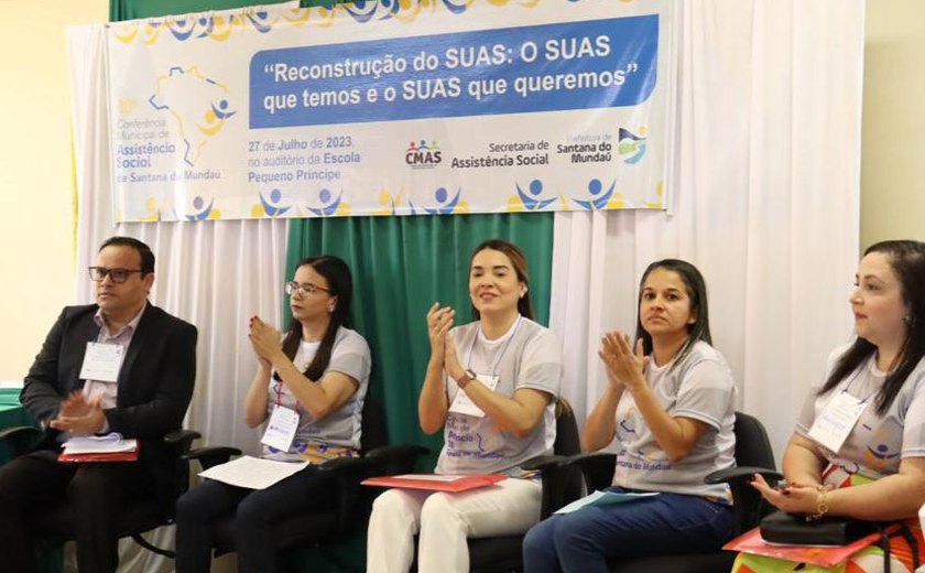 Prefeitura de Santana do Mundaú realiza 10ª Conferência de Assistência Social