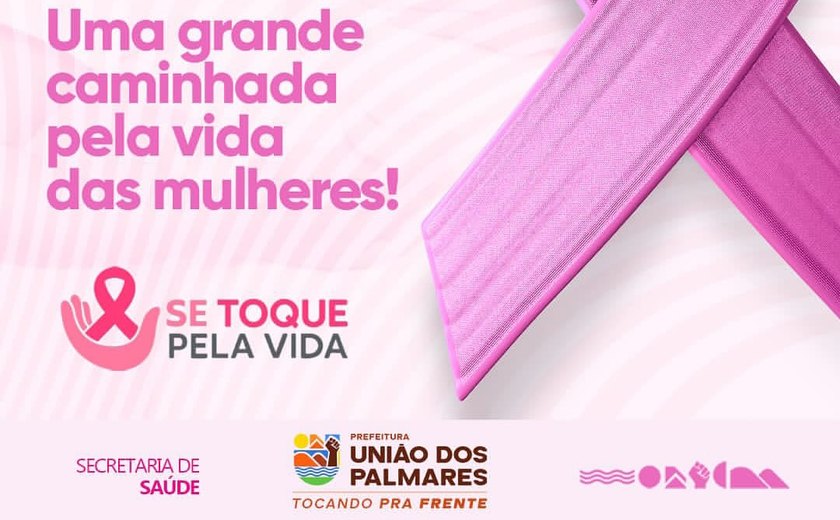 Prefeitura de União dos Palmares realiza Arrastão Rosa 2025 em encerramento do Outubro Rosa