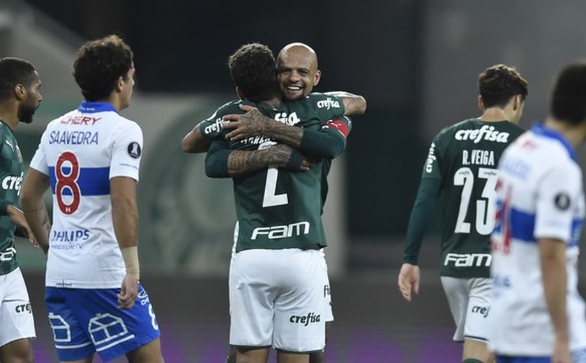 Palmeiras vence e avança às quartas da Libertadores