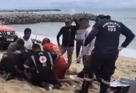 Turista argentino morre afogado na Praia de Iracema, em Fortaleza