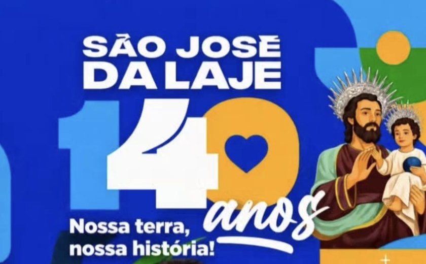 São José da Laje divulga atrações musicais para festa dos 140 anos
