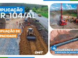 Renan Filho: duplicação da BR-104 é a obra mais transformadora da região