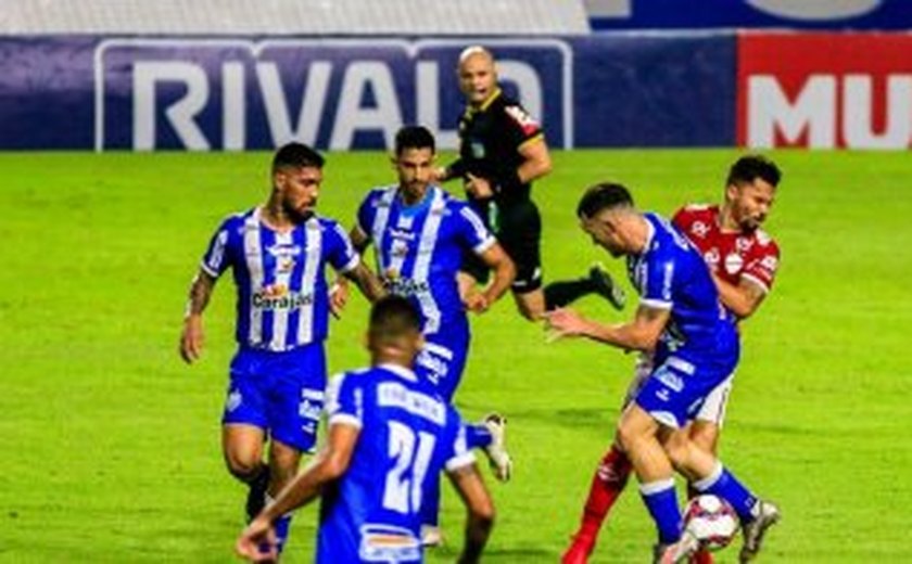 CSA joga melhor, mas cede empate ao Vila Nova no fim