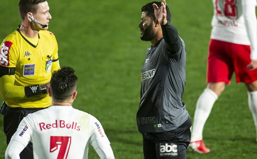 Diego Costa marca na estreia e garante empate do líder Atlético-MG com o Bragantino