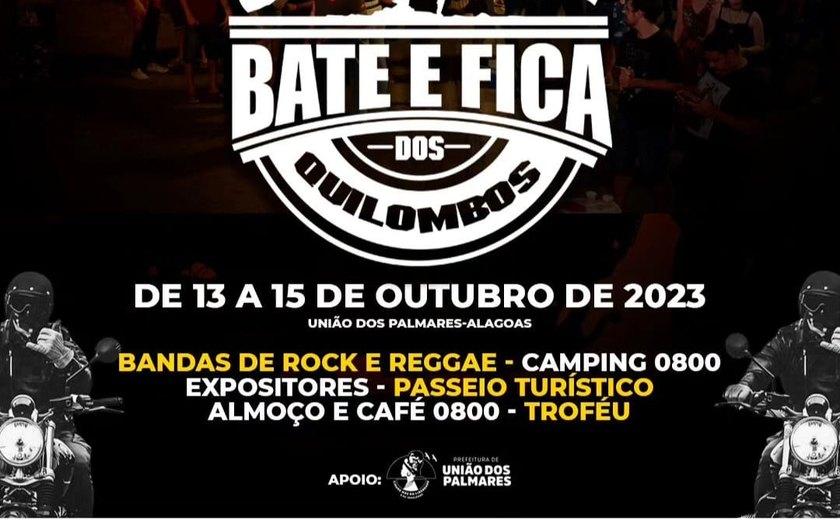 Banda Vibrações é confirmada no Bate e Fica dos Quilombos em União dos Palmares