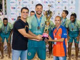 Prefeito JHC prestigia final do Sul-Centro Americano de Beach Handball e entrega medalhas