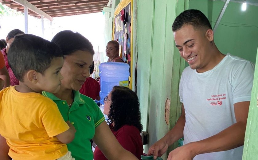 Prefeitura realiza entrega de alimentos da agricultura familiar adquiridos pelo PAA