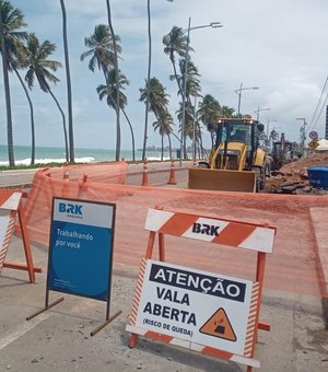 Confira quais são as obras da BRK em andamento na capital alagoana