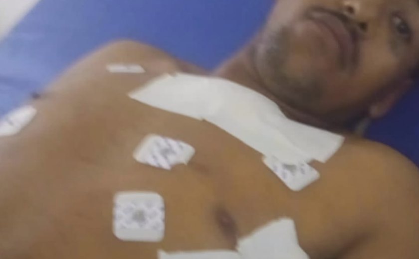 Jovem esfaqueado por ex-mulher em São José da Laje continua em estado grave