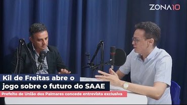Prefeito de União dos Palmares concede entrevista exclusiva ao Zona10