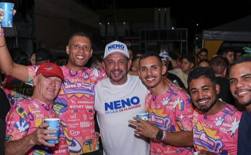 Neno da Laje marca presença no Carnalaje e entra na disputa por vaga na Assembleia Legislativa