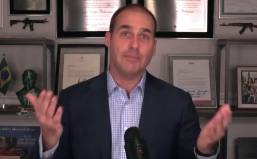 Eduardo Bolsonaro sugere substituir Pix pelo sistema americano Zelle